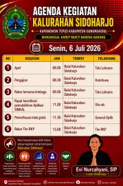 Agenda 6 Juli 2026